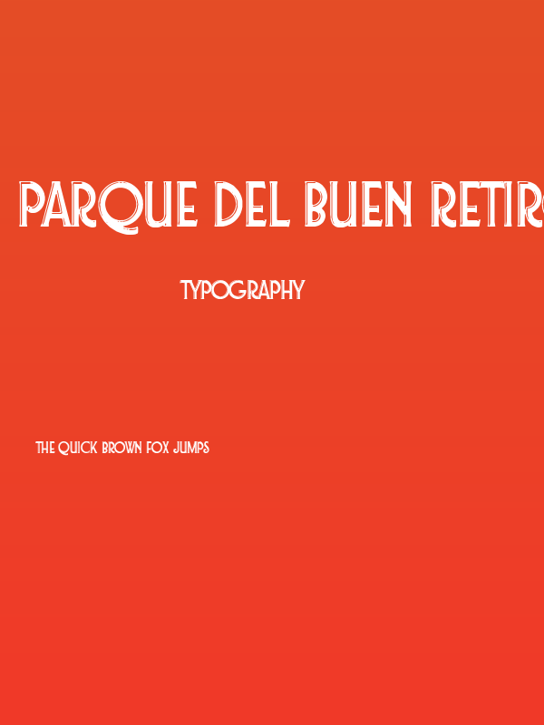 Parque del Buen Retiro Poster