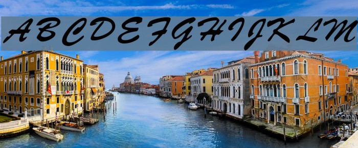Parquet Font examples