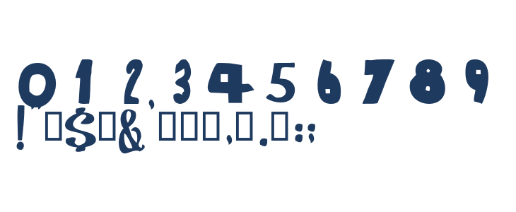 Parrannoyed-Regular Other Characters