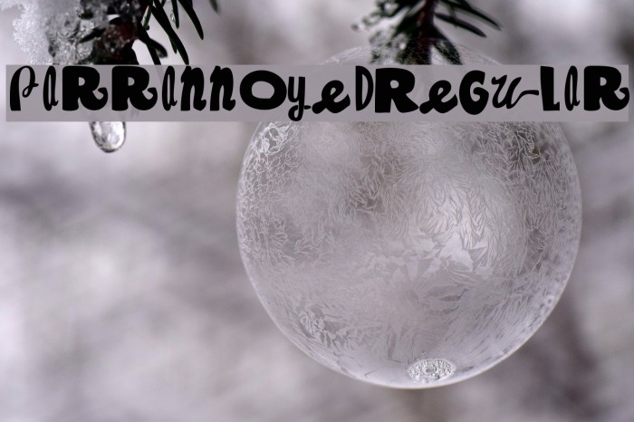 Parrannoyed-Regular Example 3