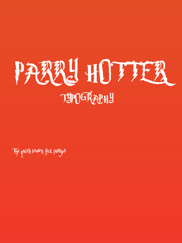 Parry Hotter Poster
