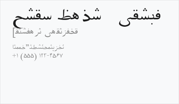 Pars Ziba   Draft Business Card