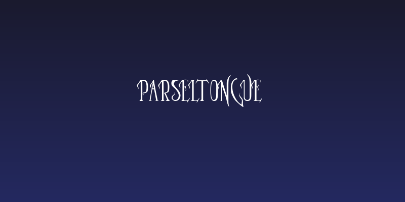Parseltongue Social Header