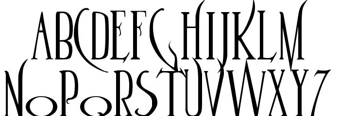 Parseltongue Font LOWERCASE