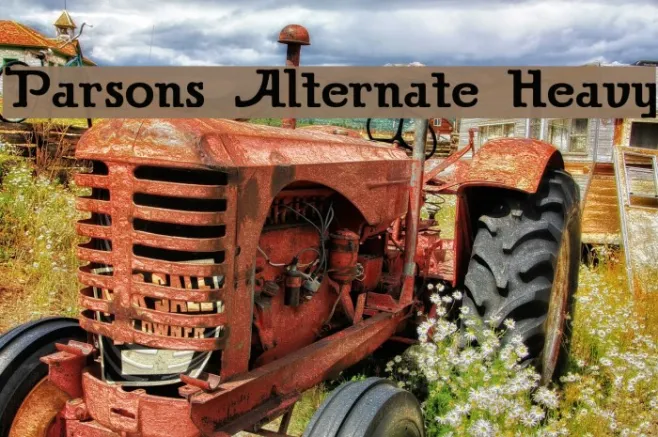Parsons Alternate Heavy Example 1