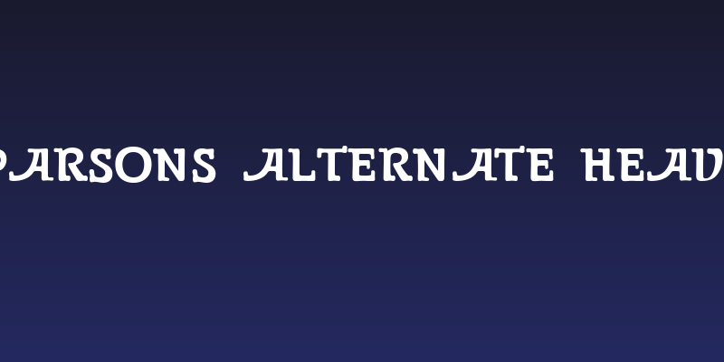 Parsons Alternate Heavy Social Header