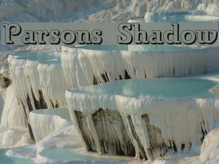 Parsons Shadow Example 1