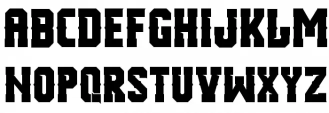 Part Two Regular Font Litere mari