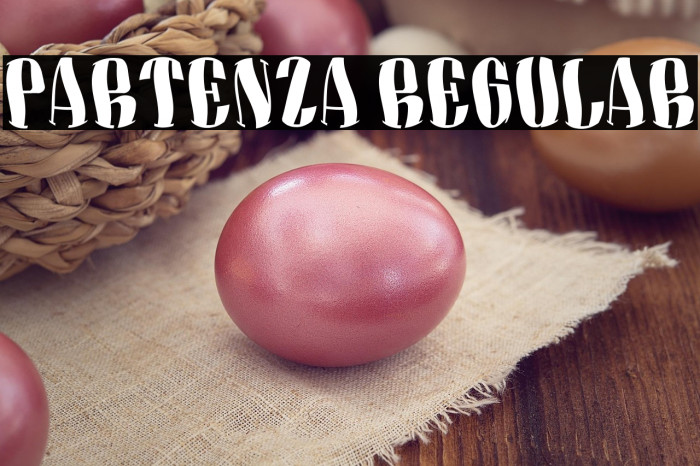 Partenza Regular Example 2