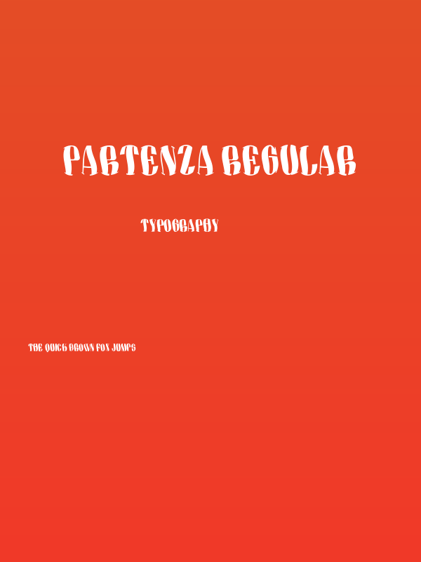 Partenza Regular Poster