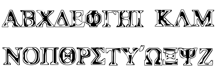 Parthenon Font OTHER CHARS