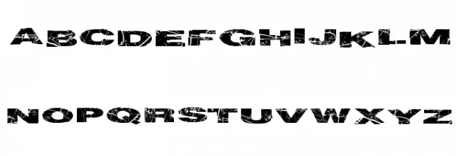 ParticlePhysics Font Litere mari