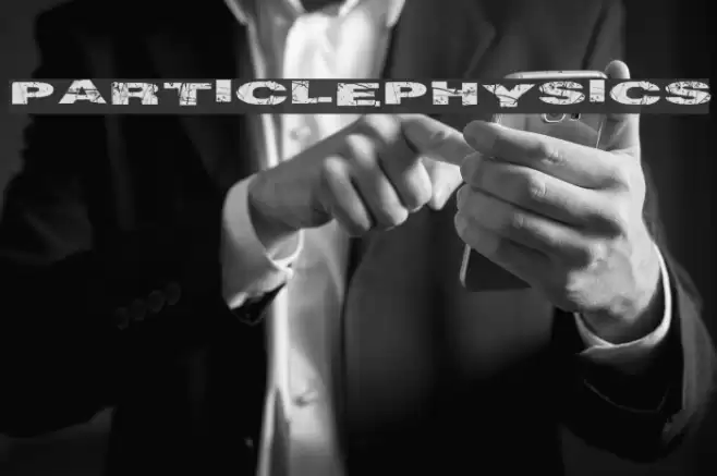 ParticlePhysics Font examples