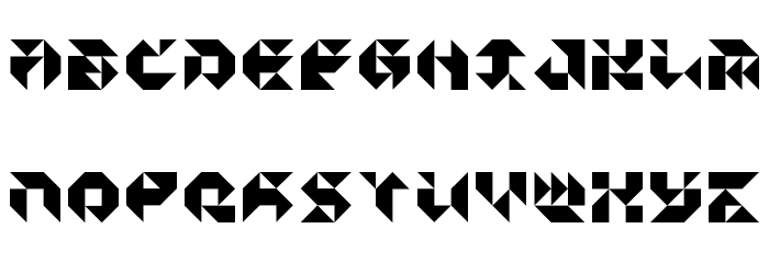 Particulator III Regular Font LOWERCASE