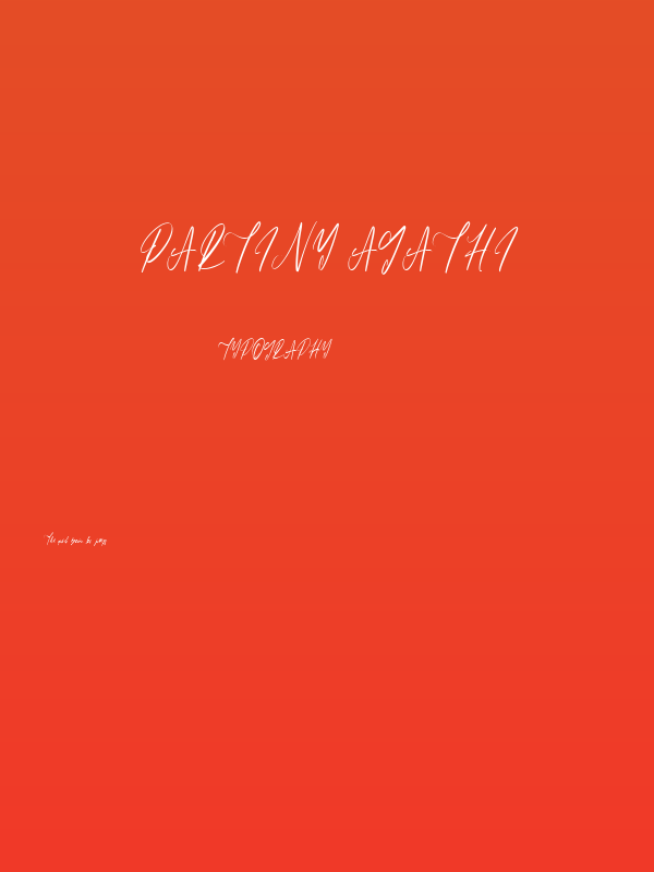 Partiny Agathi Poster