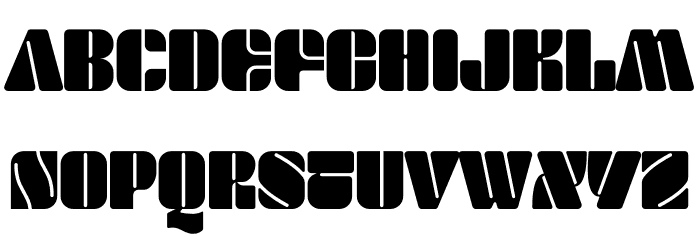 Partita Personal Used Font UPPERCASE