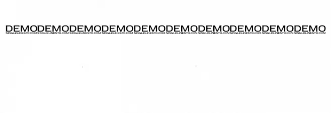 Partly Notes Single Line Font OTHER CHARS