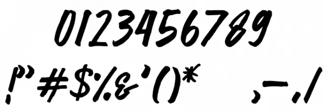 Partner in Crime Font OTHER CHARS