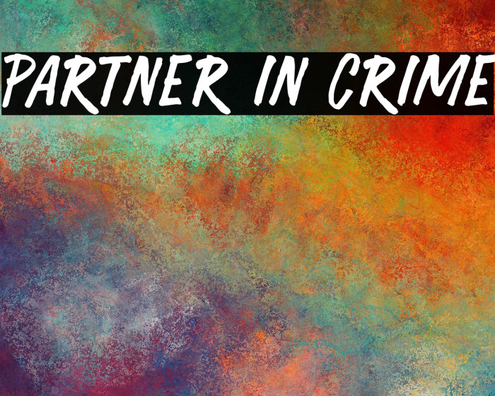 Partner in Crime Font examples