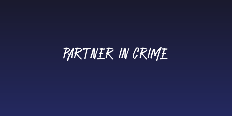 Partner in Crime Social Header