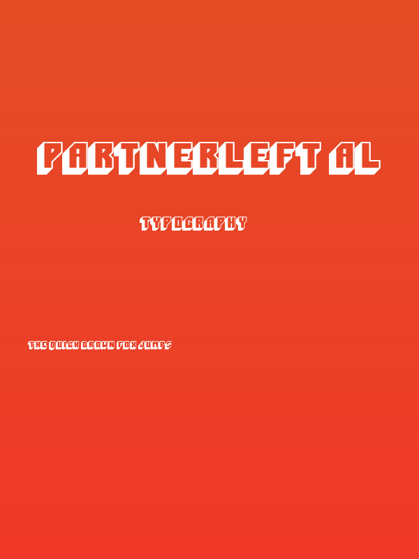 PartnerLeft Al Poster