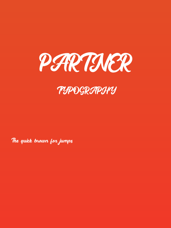 Partner Poster