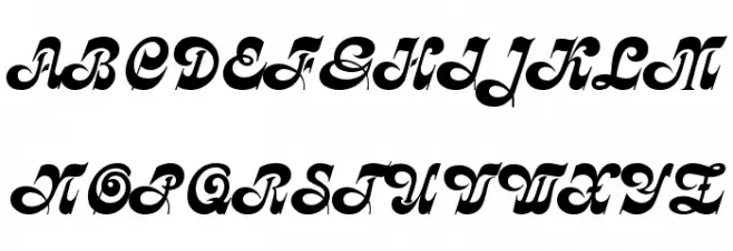 Partridge フォント 大文字