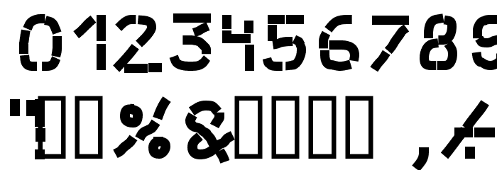 parts字體