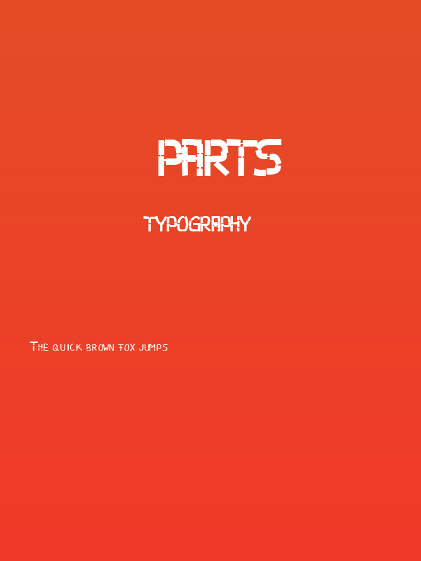 Parts Poster