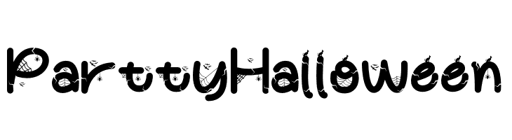 Partty Halloween  Free Fonts Download