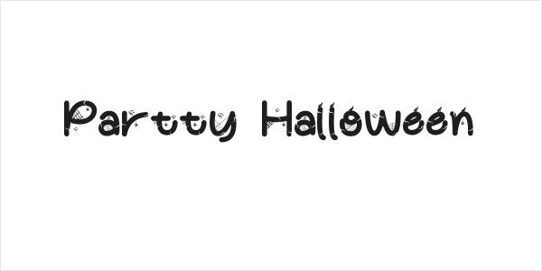 Partty Halloween Logo