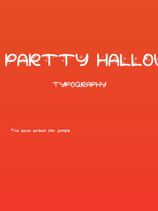 Partty Halloween Poster