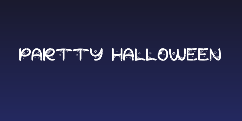 Partty Halloween Social Header