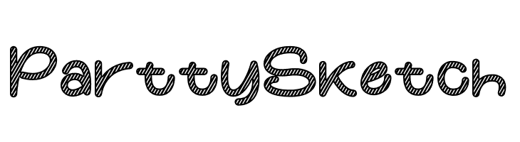 Partty Sketch  Descarca Fonturi Gratis