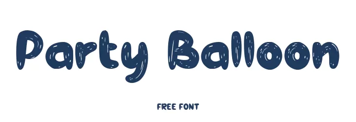 Party Balloon  تنزيل الخطوط