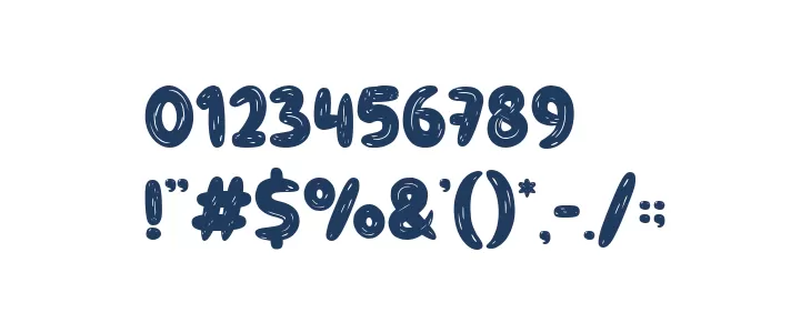 Party Balloon خط محارف أخرى