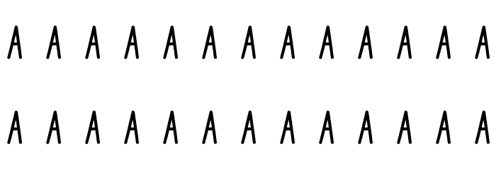 Party-Chocolate-and-Soda Font LOWERCASE