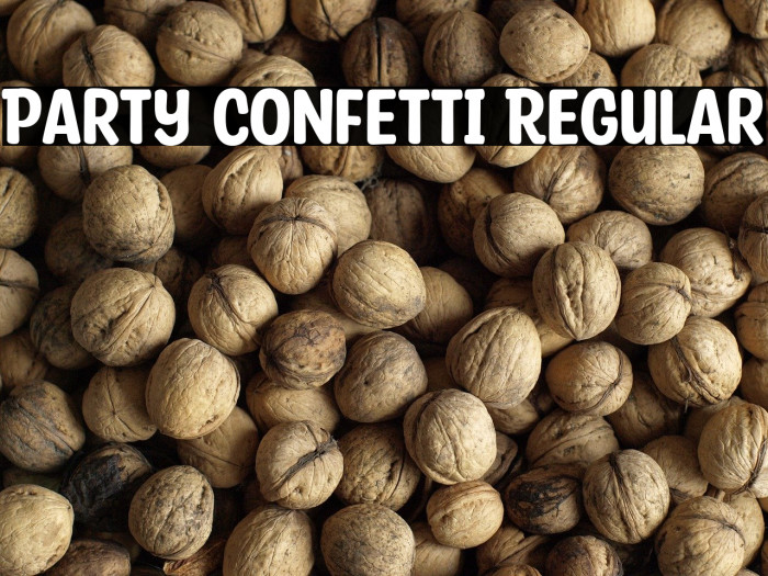 Party Confetti Regular Example 1