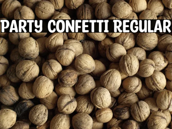 Party Confetti Regular Example 1
