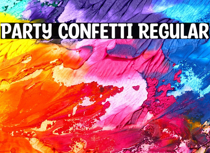 Party Confetti Regular Example 3