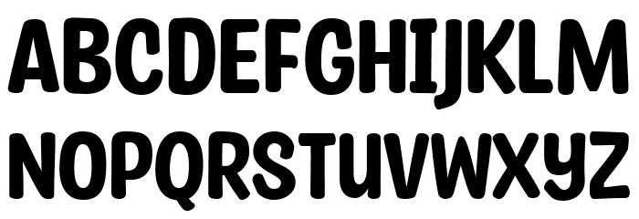 Party Confetti Regular Font LOWERCASE