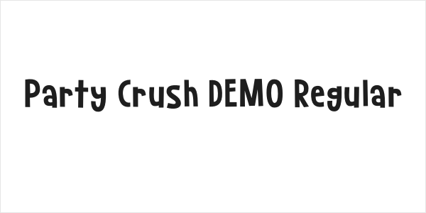 Party Crush DEMO Regular Logo