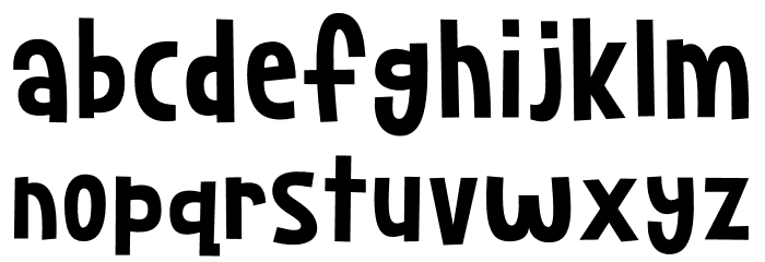 Party Crush DEMO Regular Font LOWERCASE