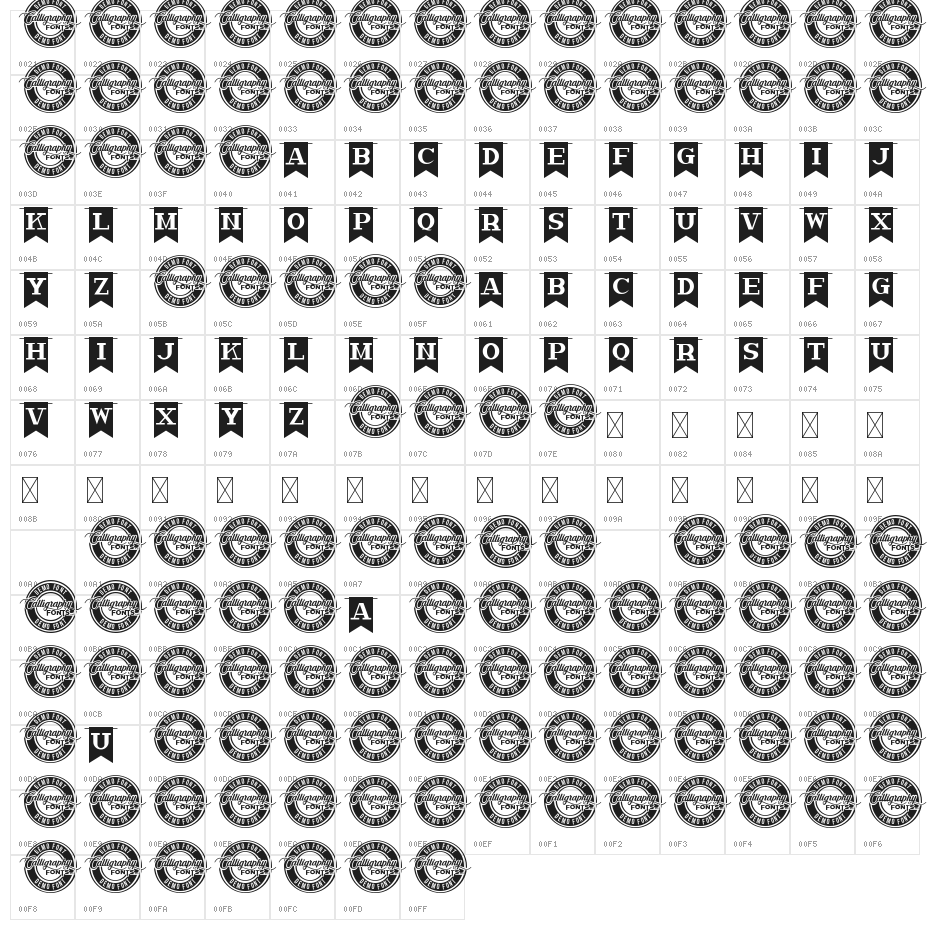 Party Day Demo Character Map