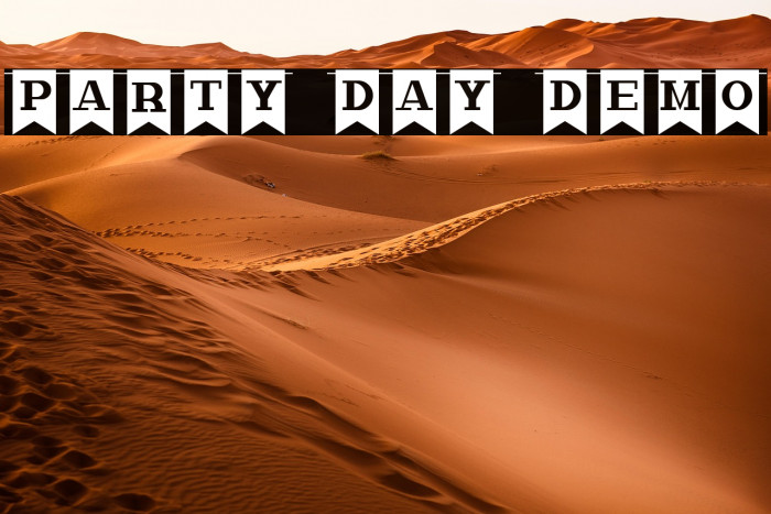 Party Day Demo Example 1