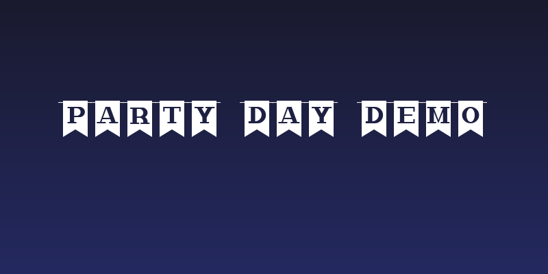 Party Day Demo Social Header