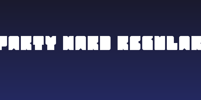 Party Hard Regular Social Header