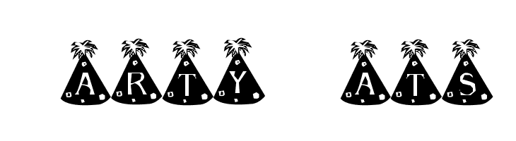 Party Hats  لخطوط تنزيل
