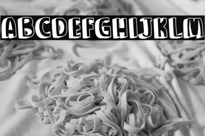 Party Kiwari Font examples