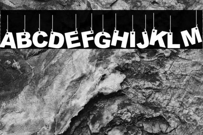 Party Letters On a Rope Fuentes examples